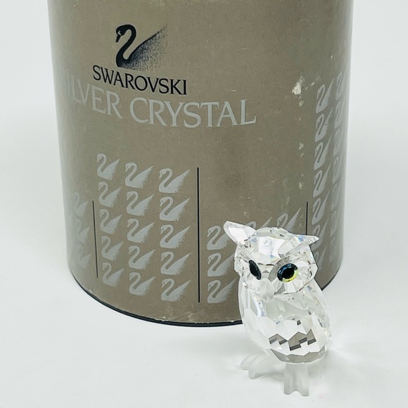 Swarovski Crystal Owl Figurine - Picture 2 of 12